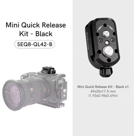 Selens Q-Lock Mini Quick Release System (Black)