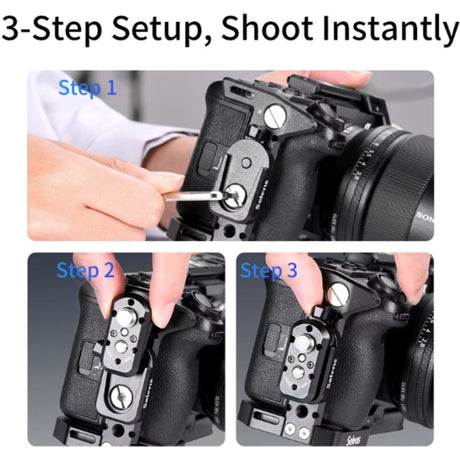 Selens Q-Lock Mini Quick Release System (Black) - image 3 of 4