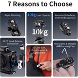 Selens Q-Lock Mini Quick Release System (Grey Black) - image 2 of 3