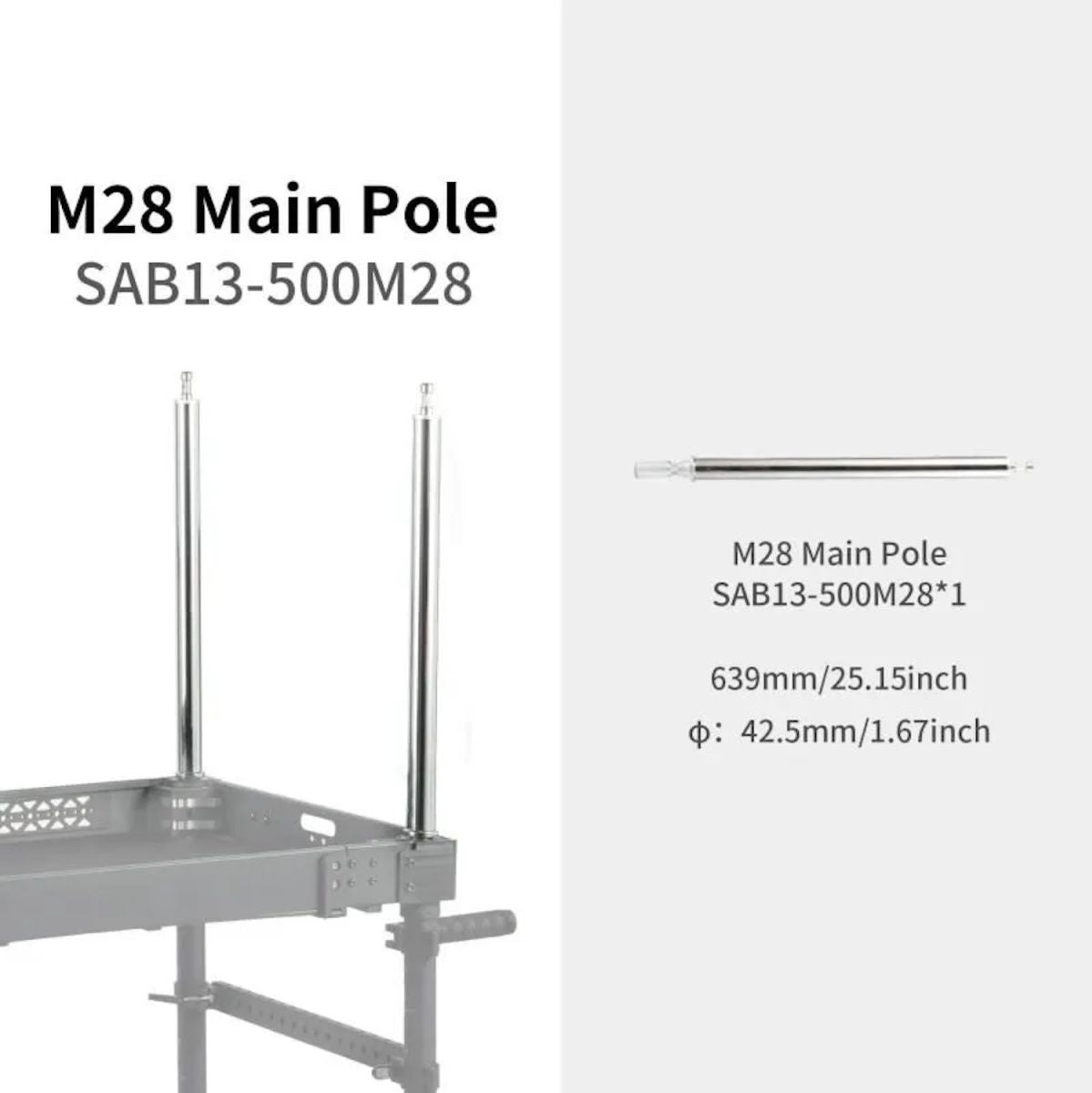 Selens M28 Main Pole