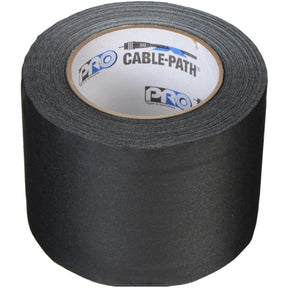 Pro Tapes Cable Path 100mm X 27m Cloth Tape Black