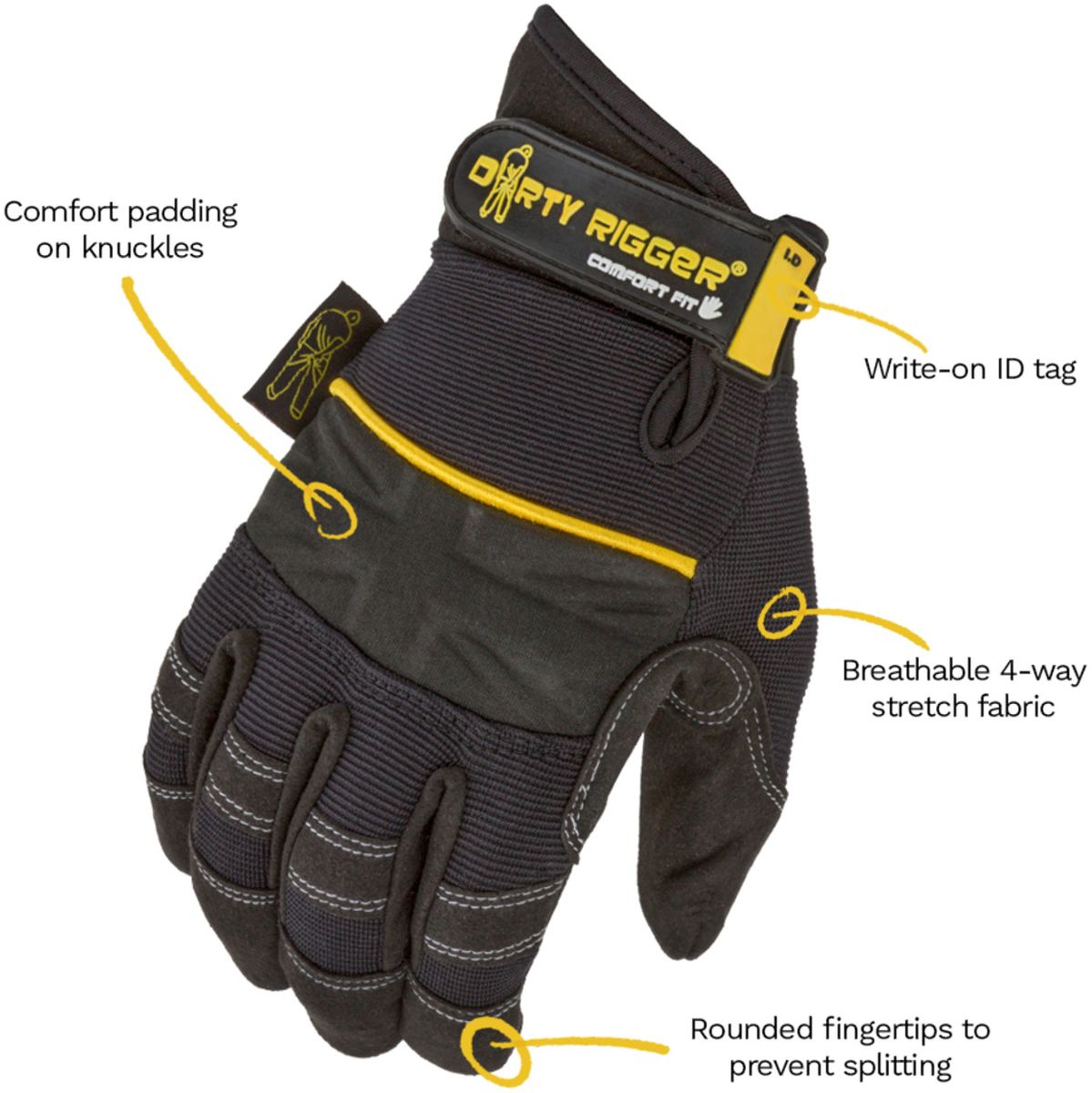 Dirty Rigger Comfort Fit Rigger Glove (V1.6) XL
