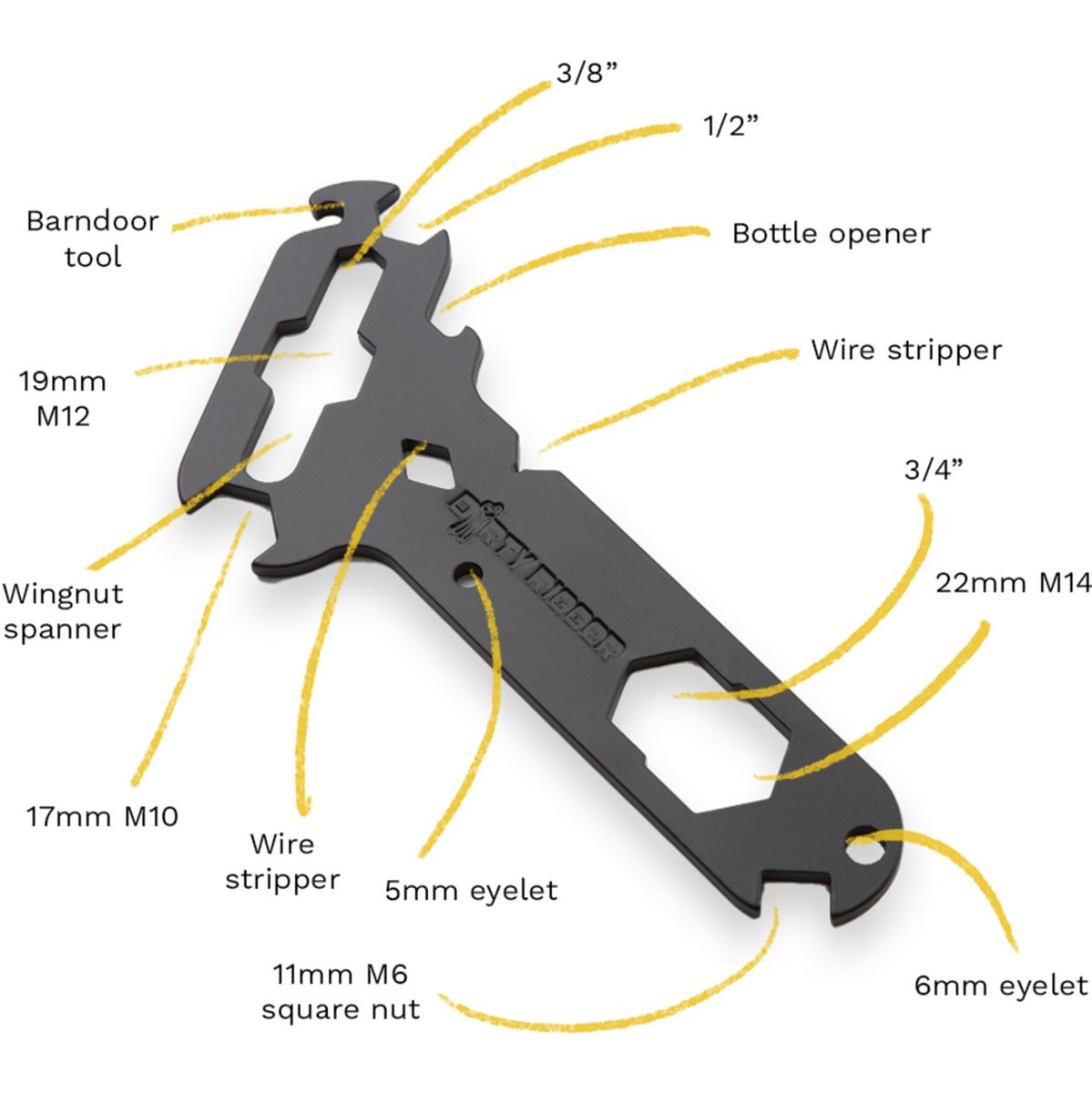 Dirty Rigger Riggers Multi-Tool