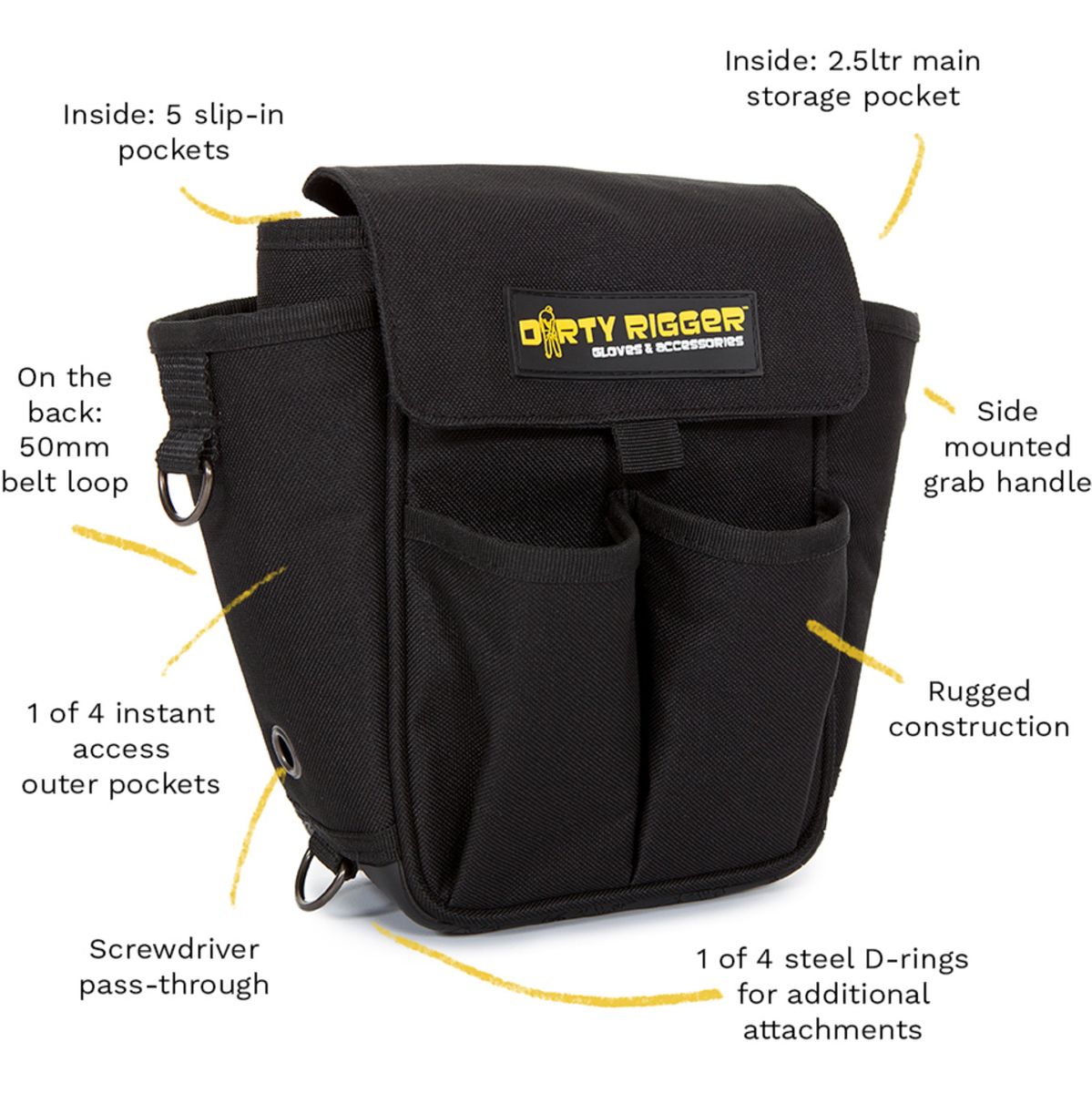 Dirty Rigger Tech Pouch 2.0