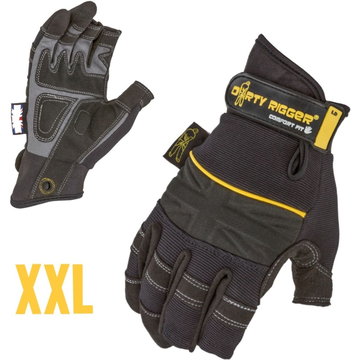 Dirty Rigger Comfort Fit Rigger Glove – Framer (V1.6) XXL