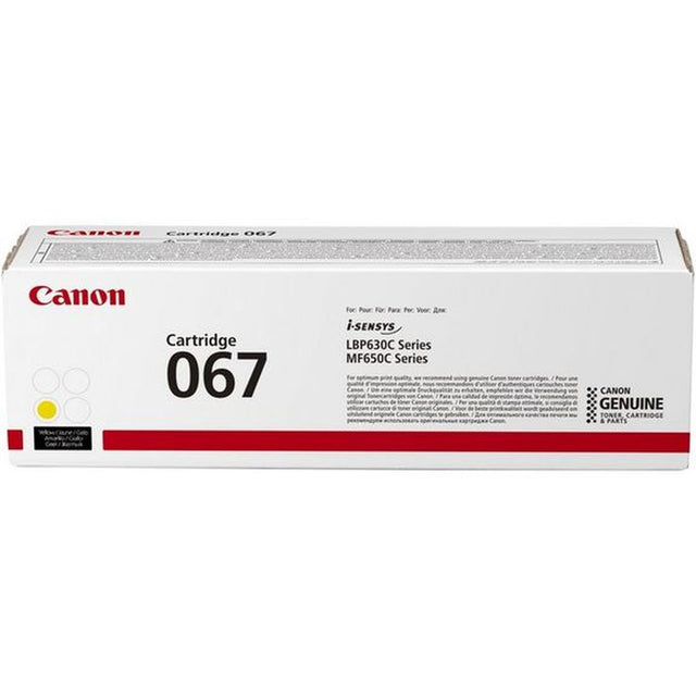 Canon Cartridge 067 Y