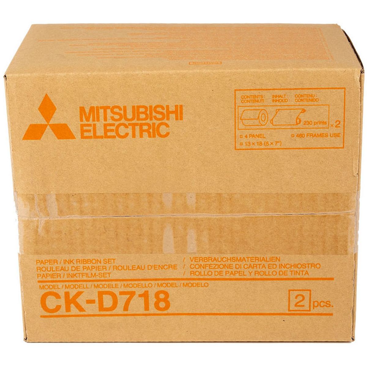 Mitsubishi CK-D718 130x180mm / 2x230 Prints - image 2 of 4