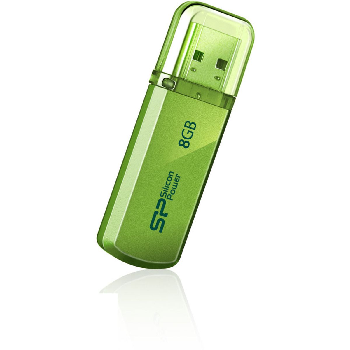 Silicon Power Helios 101 8GB USB 2.0 (Green) - image 2 of 4