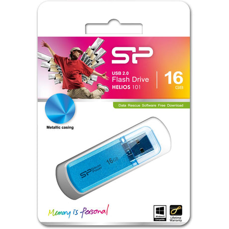 Silicon Power Helios 101 16GB USB 2.0 (Blue)