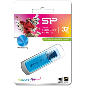Silicon Power Helios 101 32GB USB 2.0 (Blue)