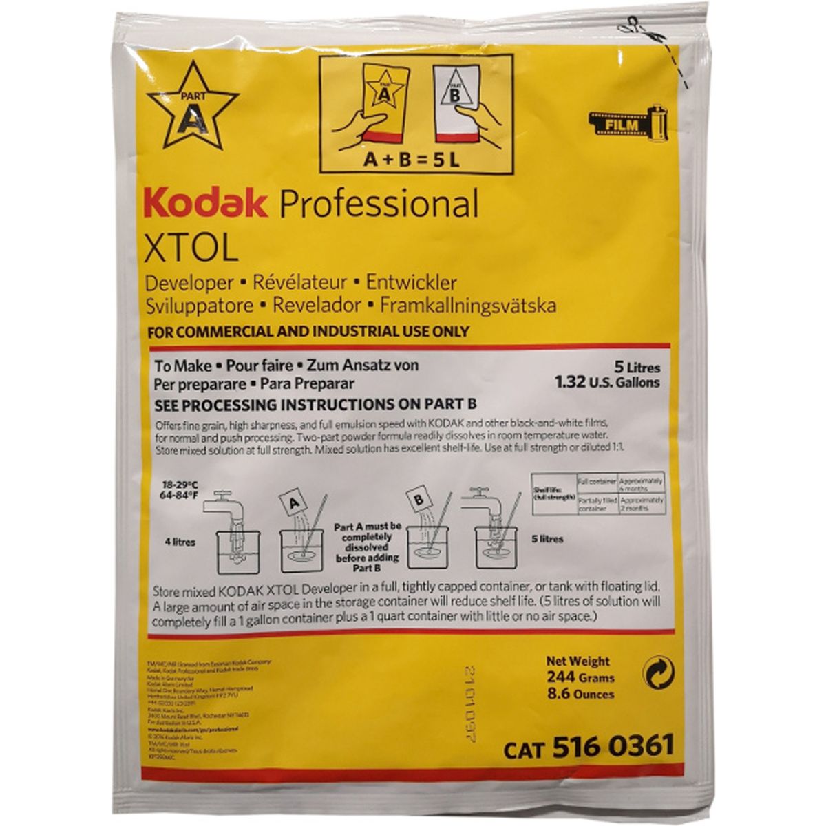 Kodak Xtol Developer TM 5l