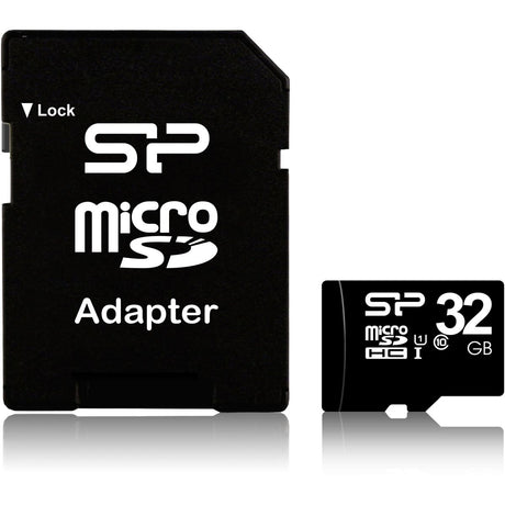 Silicon Power MicroSDHC Card Class 10 32GB w/ Adapter - image 2 of 3