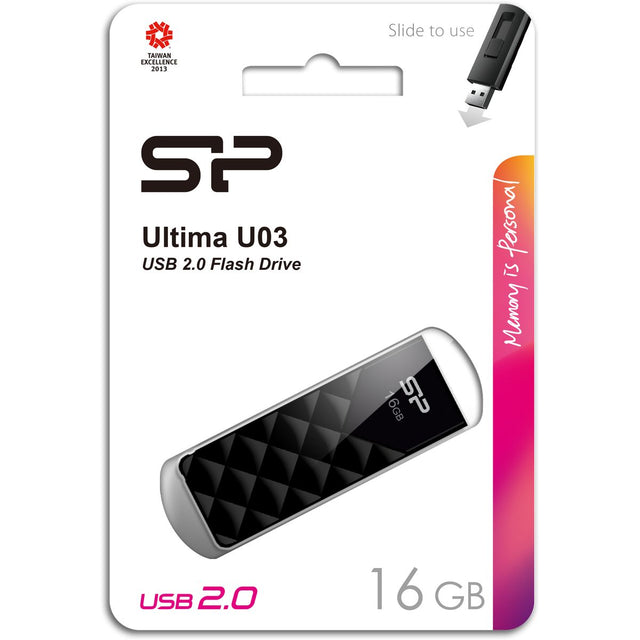Silicon Power Ultima U03 16GB USB 2.0 (Black)