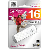 Silicon Power Ultima U03 16GB USB 2.0 (White) - image 2 of 4