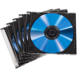 Hama CD Doosje Slim 50-pack Transparant/Black - image 2 of 3