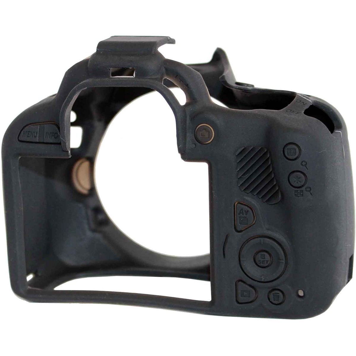 easyCover Body Cover For Canon 100D Black