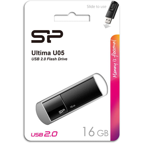 Silicon Power Ultima U05 16GB USB 2.0 (Black)