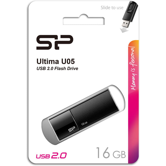 Silicon Power Ultima U05 16GB USB 2.0 (Black)