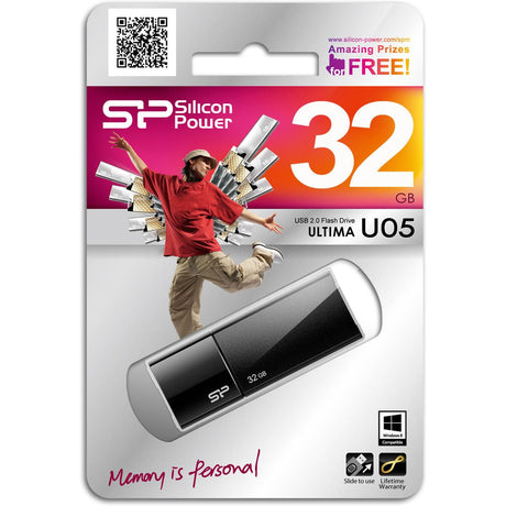 Silicon Power Ultima U05 32GB USB 2.0 (Black) - image 2 of 5