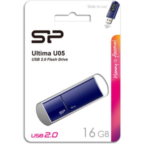 Silicon Power Ultima U05 16GB USB 2.0 (Blue)