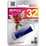 Silicon Power Ultima U05 32GB USB 2.0 (Blue) - image 2 of 3