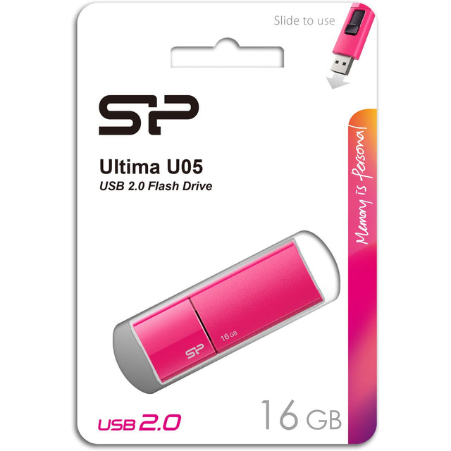Silicon Power Ultima U05 16GB USB 2.0 (Pink)