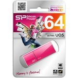 Silicon Power Ultima U05 64GB USB 2.0 (Pink) - image 2 of 5