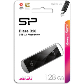 Silicon Power Blaze B20 128GB USB 3.0 (Black)