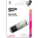 Silicon Power Blaze B30 128GB USB 3.0 (Black)