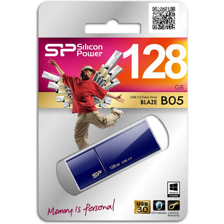 Silicon Power Blaze B05 128GB USB 3.0 (Blue) - image 2 of 5