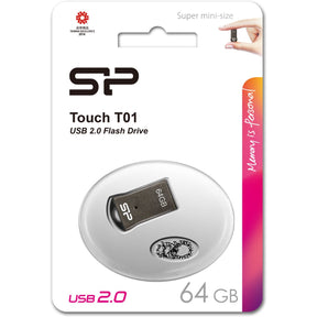 Silicon Power Mobile T01 64GB USB 2.0 (Black)