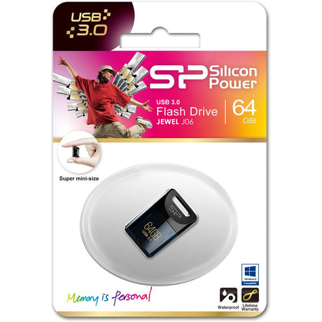 Silicon Power Jewel J06 64GB USB 3.0 (Deep Blue) - image 2 of 4