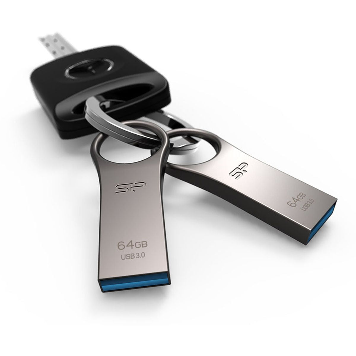 Silicon Power Jewel J80 64GB USB 3.0 (Titanium) - image 3 of 5