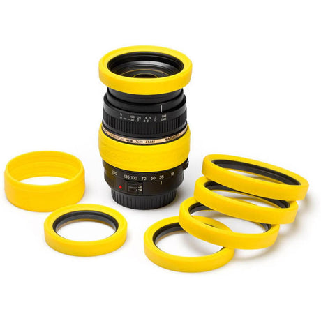 easyCover Lens Rim For 58mm Yellow