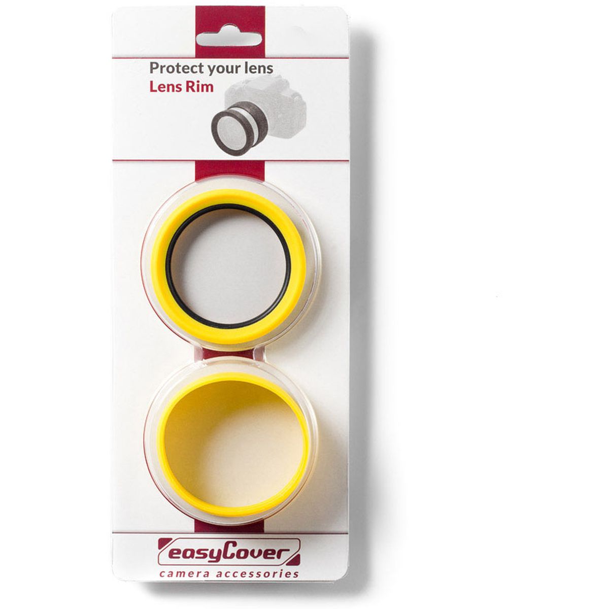 easyCover Lens Rim For 62mm Yellow - image 5 of 5