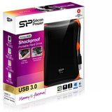Silicon Power Armor A30 Ext HDD Behuizing USB 3.0 (Black)