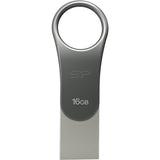 Silicon Power Mobile C80 16GB USB 3.0 + USB Type-C (Silver) - image 2 of 5