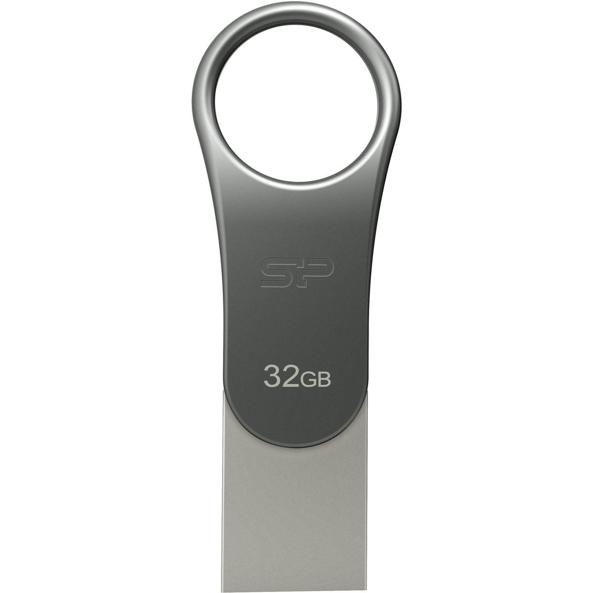 Silicon Power Mobile C80 32GB USB 3.0 + USB Type-C (Silver) - image 2 of 5