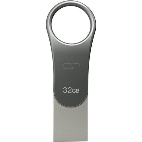Silicon Power Mobile C80 32GB USB 3.0 + USB Type-C (Silver) - image 2 of 5