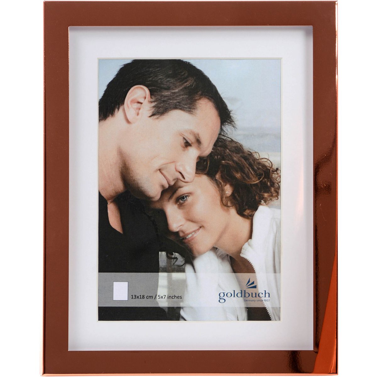 Goldbuch Modern Art Photo Frame 18x13 Copper - image 2 of 3