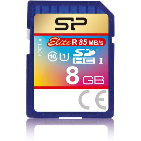 Silicon Power SDHC Card Elite Class 10 UHS-1 8GB - image 2 of 3