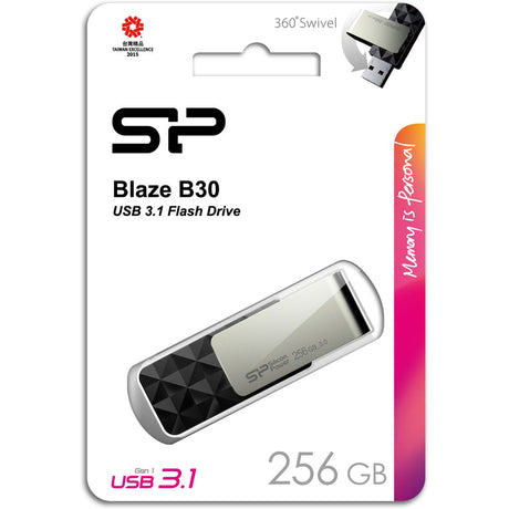 Silicon Power Blaze B30 256GB USB 3.0 (Black)