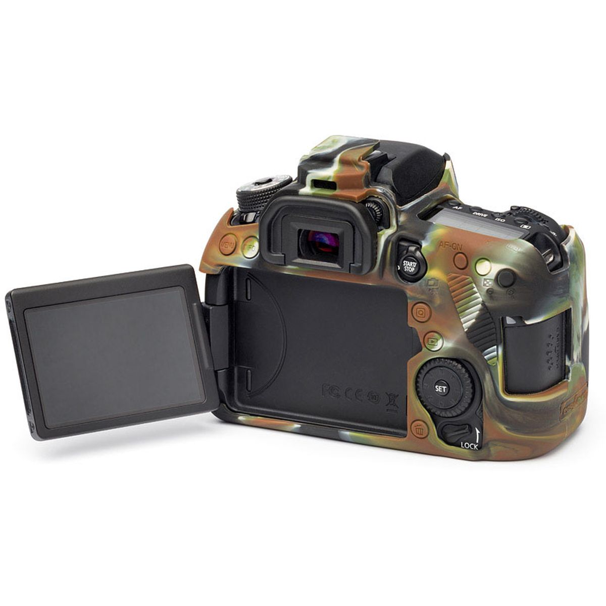 easyCover Body Cover For Canon 80D Camouflage