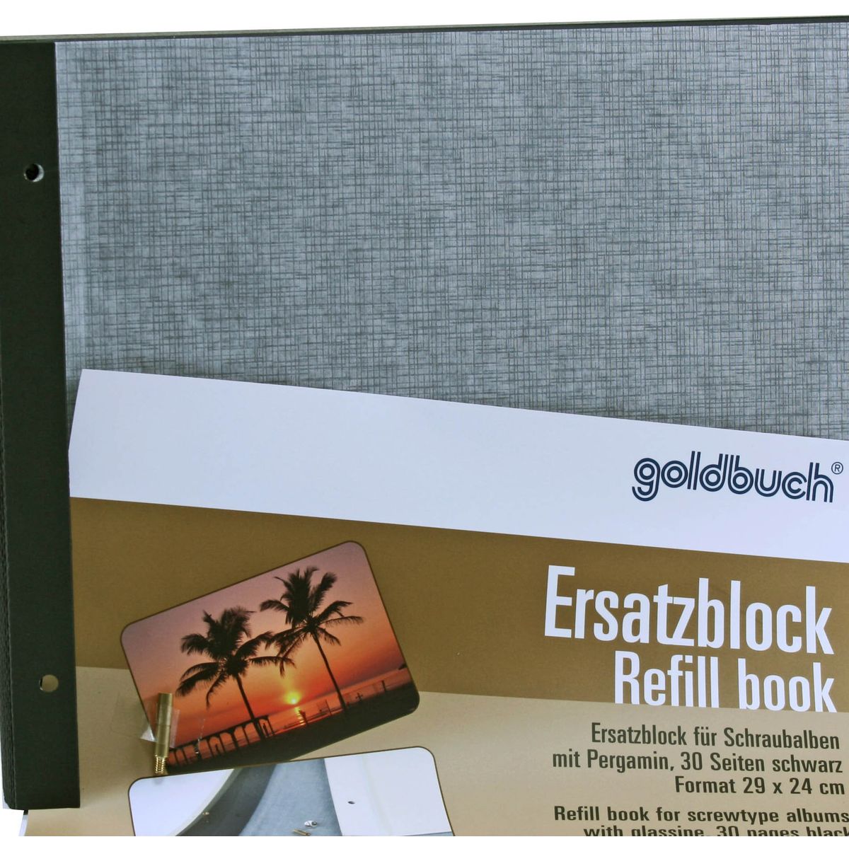 Goldbuch Navulling 29x24 Black Pages - image 3 of 4