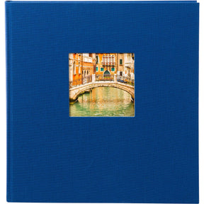 Goldbuch Bella Vista Photo Album 30x31 Blue Black Pages