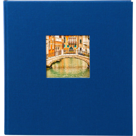 Goldbuch Bella Vista Photo Album 30x31 Blue Black Pages