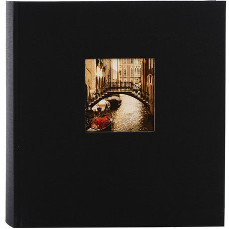 Goldbuch Bella Vista Photo Album 30x31 Black Black Pages