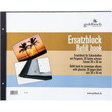 Goldbuch Navulling 38x30 Black Pages