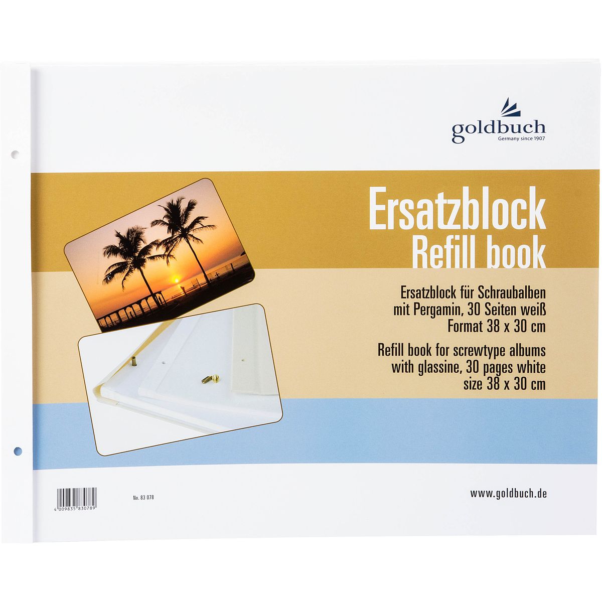 Goldbuch Navulling 38x30