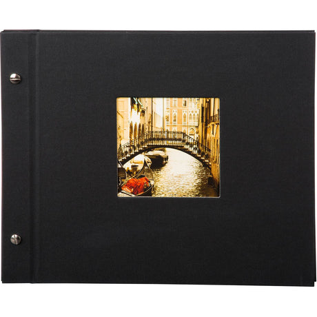 Goldbuch Bella Vista Losbladig Album 30x25 Black Black Blad